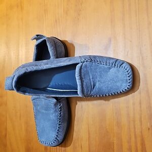 Silhouette Blue Suede Women's Loafers